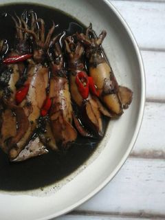 Foto resep Cumi masak hitam