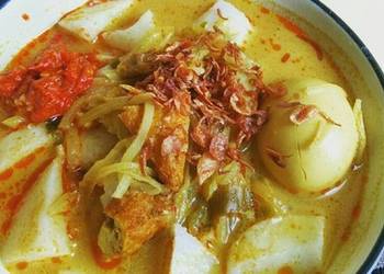 Easiest Way to Recipe Delicious Moms Lontong Sayur aka Padang  