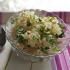 A picture of Sabudana khichdi.