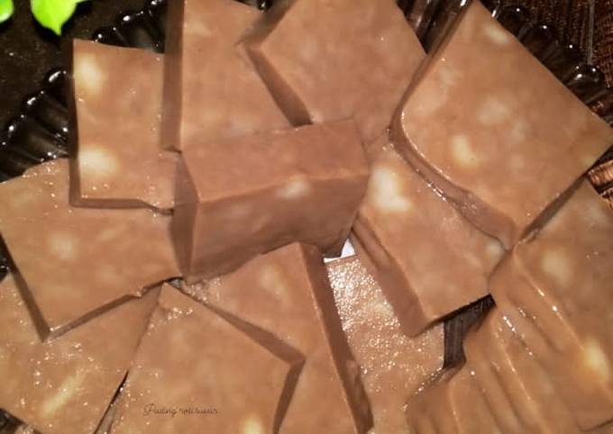 Rahasia Bikin Puding coklat roti tawar Anti Gagal