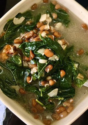 Foto resep Sop Bayam Kacang Merah Kecil