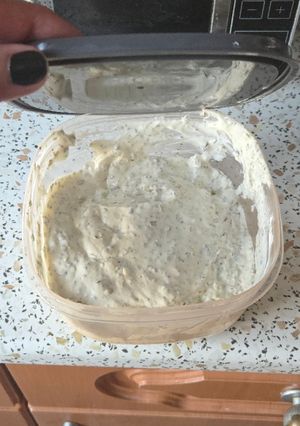 Tejfölös pizzaszósz alap recept fotója
