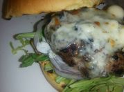 A picture of brioche burger