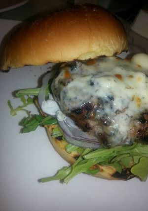 A picture of Blue Lamb Burger.