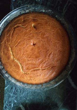 A picture of Mango cake.