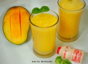 Foto resep Jus Melon Mangga Yakult