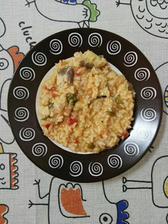 Una foto de Arroz meloso del mar