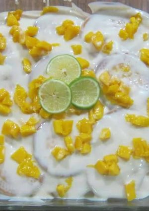 A picture of Lime and Mango Carlota.