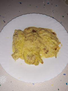 Una foto de Pollo al curry con verduras