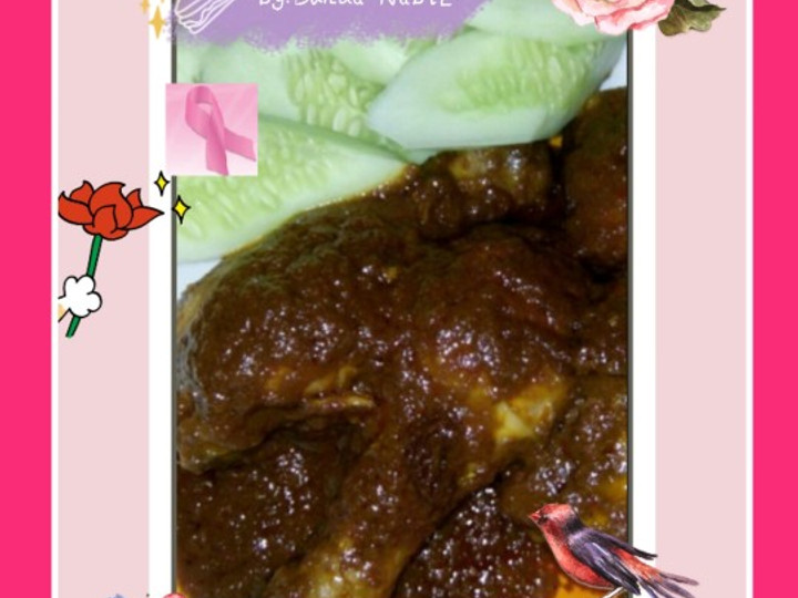 Resep: 22.Rendang Ayam istimewa Ekonomis Untuk Dijual