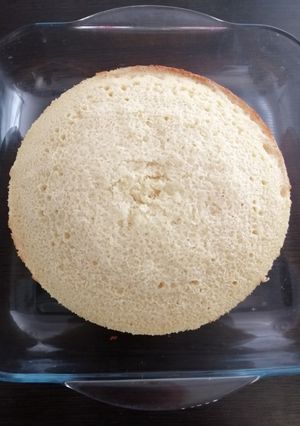 عکسی از دستور کیک وانیلی ساده با قابلمه