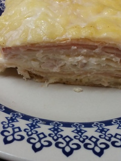 Una foto de Lasaña de pollo