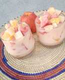 Indian custard fruits salad