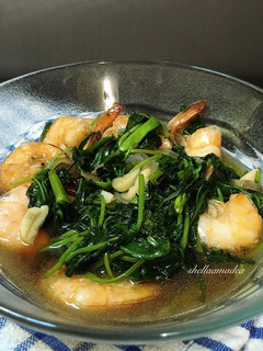 Foto resep Tumis Kangkung Udang