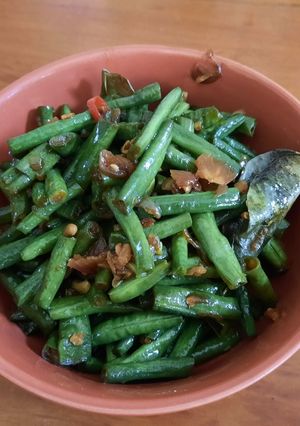 Foto resep Tumis kacang panjang simple
