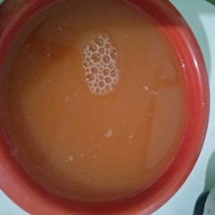 A picture of Carrot soup.