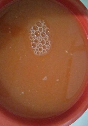 A picture of Carrot soup.