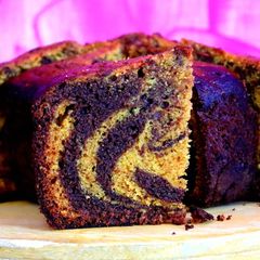 A picture of Chocolate and Pumpkin Swirl Cake.