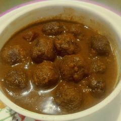 A picture of Kaddu ka Kofta.
