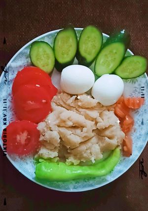 صورة لوصفة بطاطس بيوريه بدون سلق