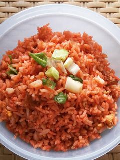 Foto resep Nasi goreng merah