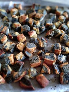 Foto resep Garlic croutons