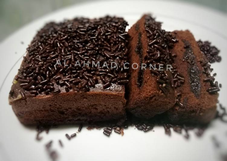 Resep masakan Brownis Coklat Kukus Amanda KW Takaran Sendok | Cara Masak Brownis Coklat Kukus Amanda KW Takaran Sendok Yang Enak Banget
