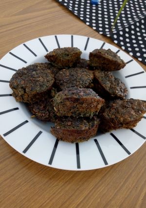 Una foto de Budín esponja de remolacha