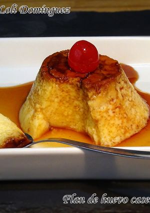 A picture of Traditional Homemade Egg Flan (No Oven).