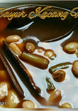 Foto resep Sayur Kacang Merah simpel (bumbu cemplung)