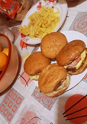 صورة لوصفة همبرغر 🍔
