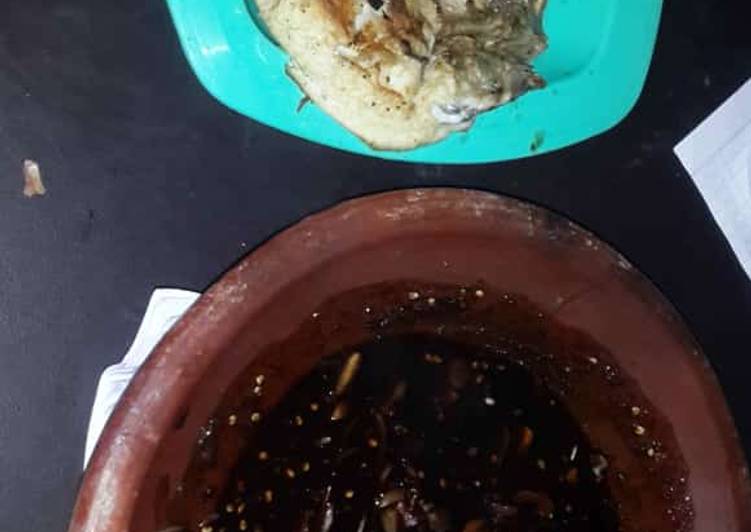 Cara mudah Membuat Jaer bakar n sambel terasi kecap yang nikmat
