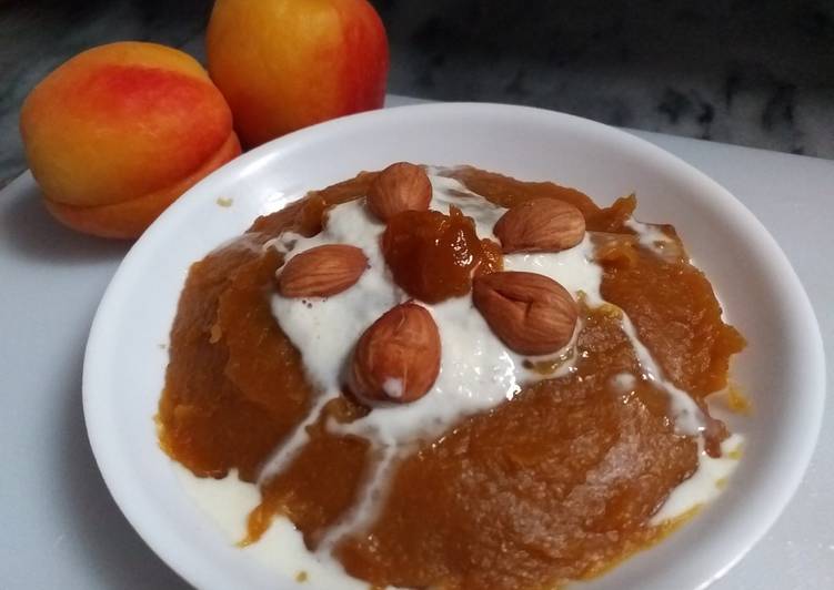 Steps to Prepare Super Quick Homemade Kachi Khubani ka Metha.