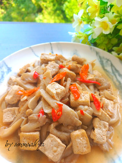 Foto resep Tumis Jamur Tahu