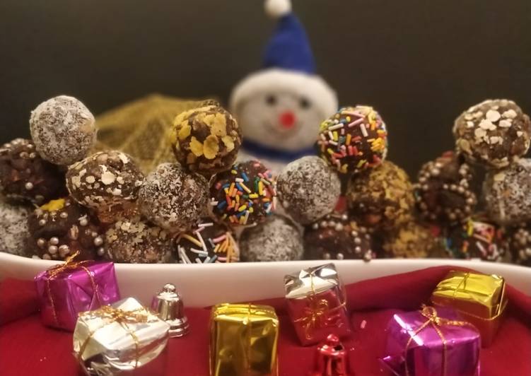 Simple Way to Prepare Perfect Christmas Chocolate Truffles