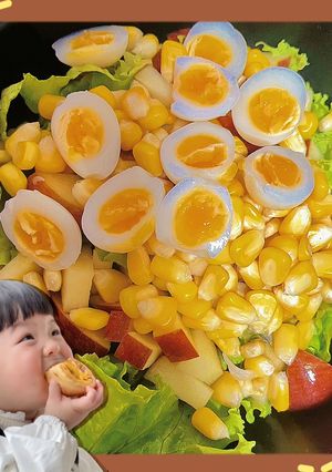 Hình của món Salad giảm cân healthy dễ ăn dễ làm.