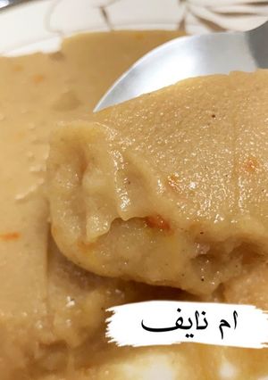 صورة لوصفة عصيدة 🥧✨
