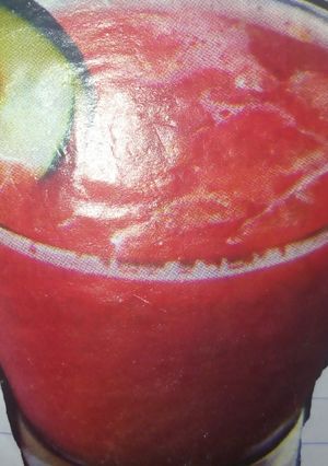 A picture of Watermelon drink.