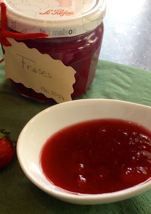 Une photo de Confiture de Fraises