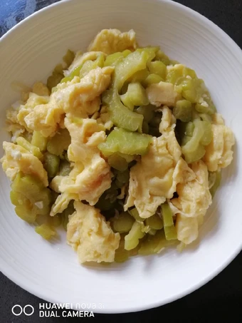 Easy Steps Make Recipes Ampalaya w/ Egg the So Delicious Really Delicious.