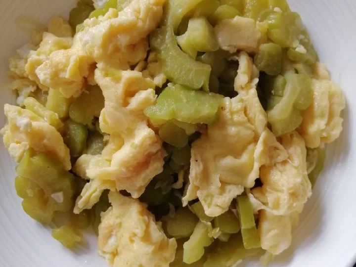 Easy Steps Make Recipes Ampalaya w/ Egg the So Delicious Really Delicious.