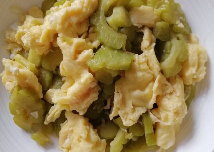 Step-by-Step Guide to Make Speedy Ampalaya w/ Egg