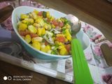 स्वीट कॉर्न मसाला चाट(sweet corn masala chaat masala recipe in hindi)