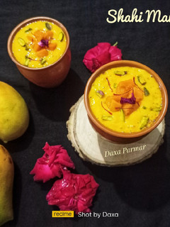 A picture of Shahi Mango Lassi.