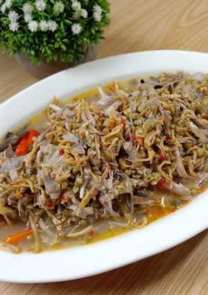 Foto resep 53. JANTUNG PISANG KACANG HIJAU