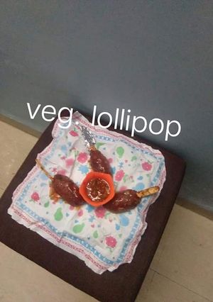 वेज लॉलीपॉप (Veg lollipop recipe in hindi) रेसिपी मुख्य फोटो