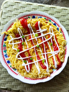 Foto resep Mie Dadar Telur