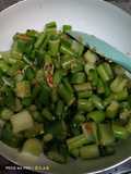 Tumis Batang Talas (Lompong)