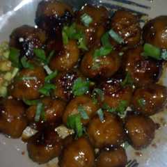 A picture of Pentol bakar teflon.