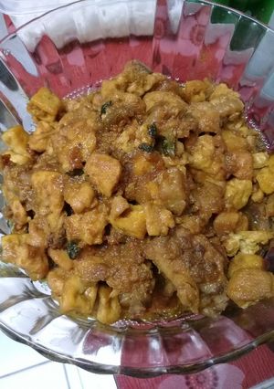 Foto resep Ayam tahu bumbu ala toping mie ayam